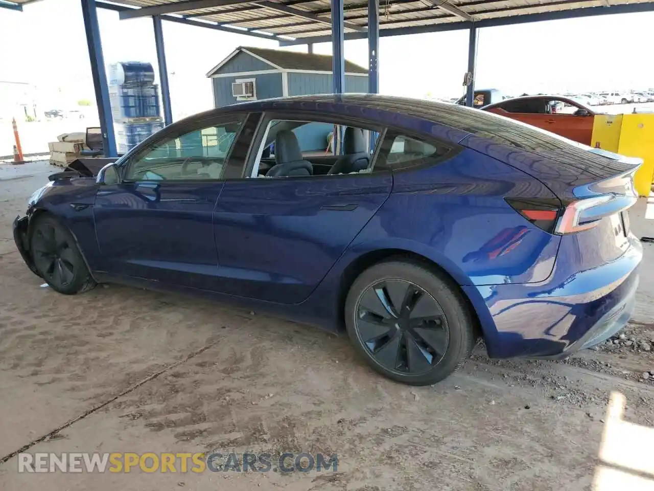2 Photograph of a damaged car 5YJ3E1EB3RF797695 TESLA MODEL 3 2024