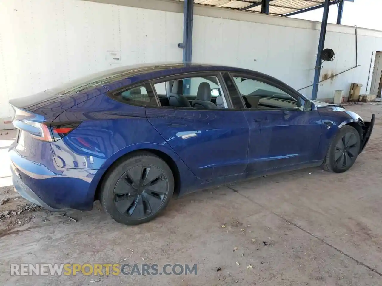 3 Photograph of a damaged car 5YJ3E1EB3RF797695 TESLA MODEL 3 2024