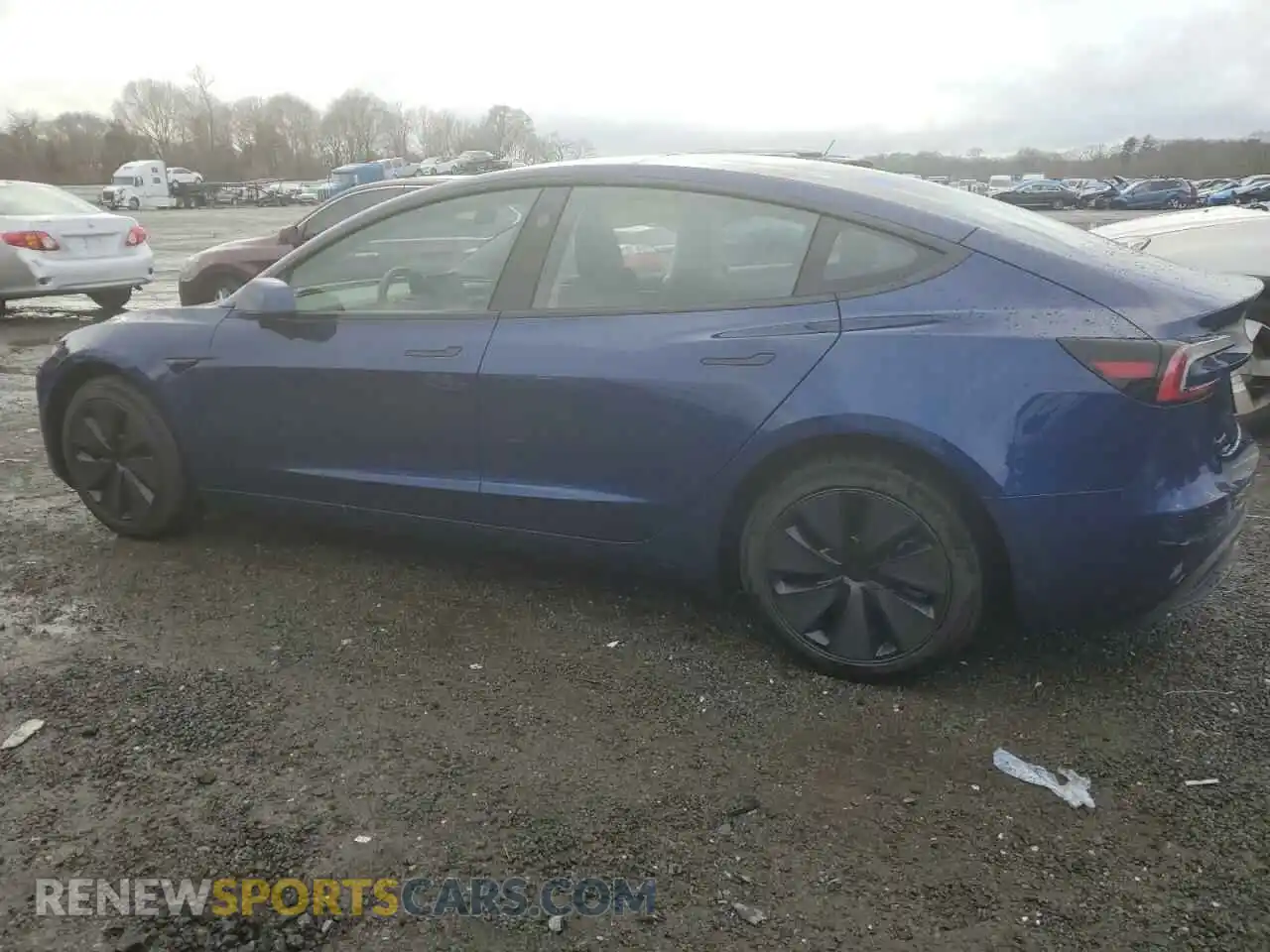 2 Photograph of a damaged car 5YJ3E1EB3RF817170 TESLA MODEL 3 2024