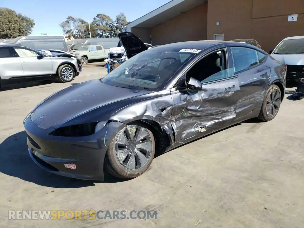 1 fotografías del automóvil dañado 5YJ3E1EB4RF759344 TESLA MODEL 3 2024