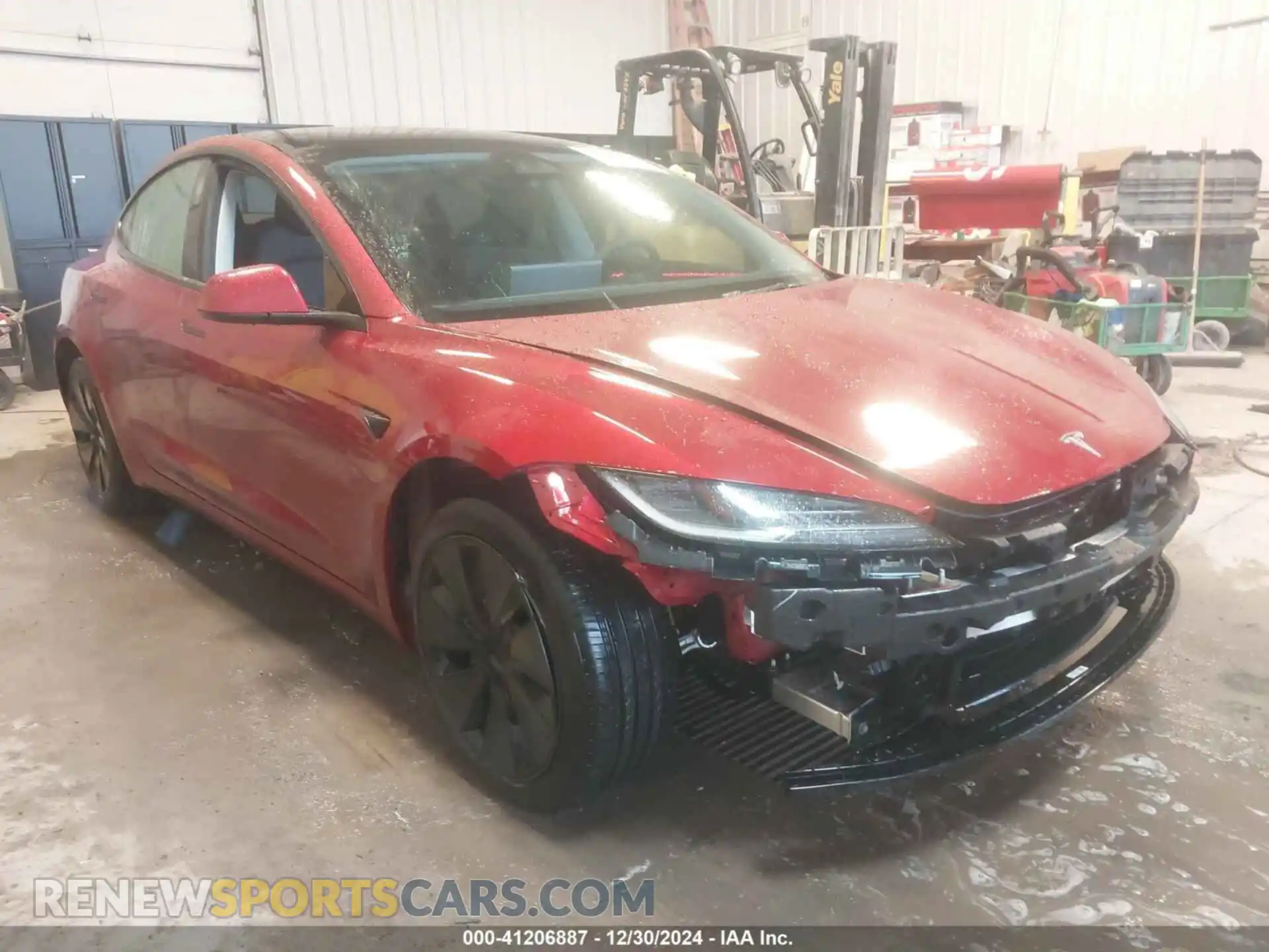 1 fotografías del automóvil dañado 5YJ3E1EB4RF766231 TESLA MODEL 3 2024