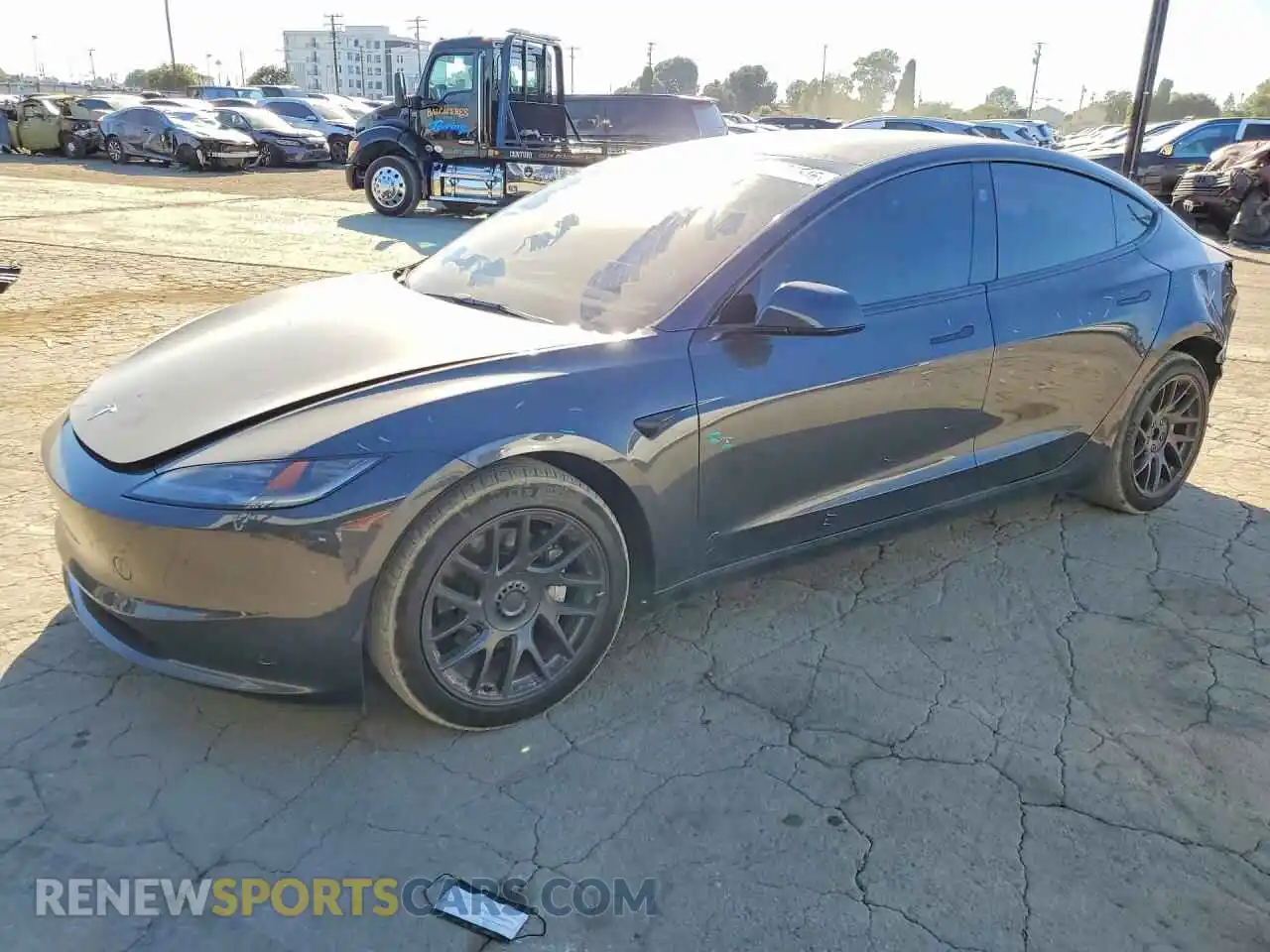 1 Фотография поврежденного автомобиля 5YJ3E1EB4RF792652 TESLA MODEL 3 2024