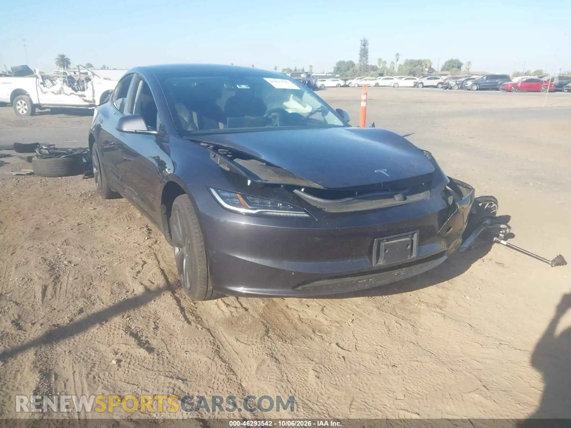 1 Photograph of a damaged car 5YJ3E1EB4RF811555 TESLA MODEL 3 2024