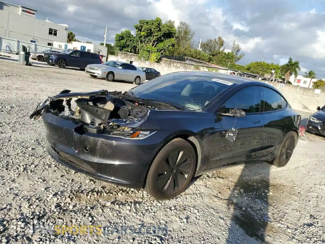 1 Photograph of a damaged car 5YJ3E1EB5RF729978 TESLA MODEL 3 2024