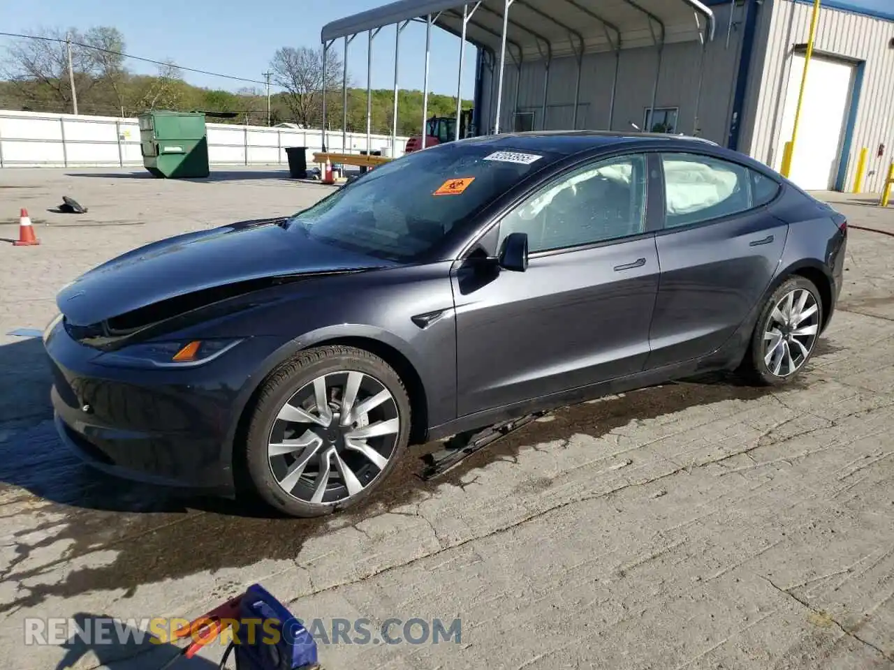 1 Photograph of a damaged car 5YJ3E1EB5RF788173 TESLA MODEL 3 2024