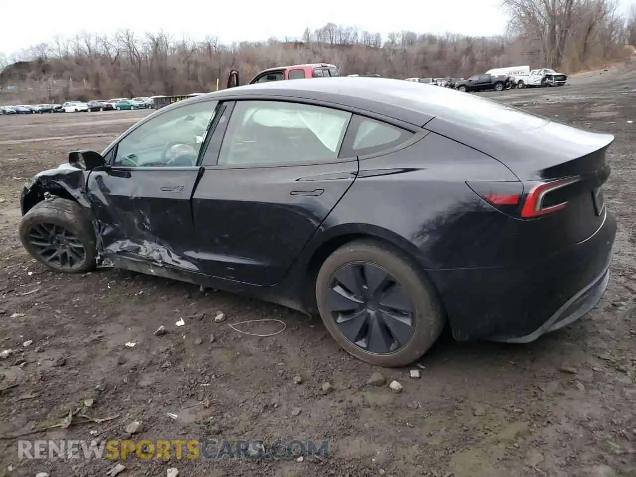 2 Photograph of a damaged car 5YJ3E1EB5RF799769 TESLA MODEL 3 2024