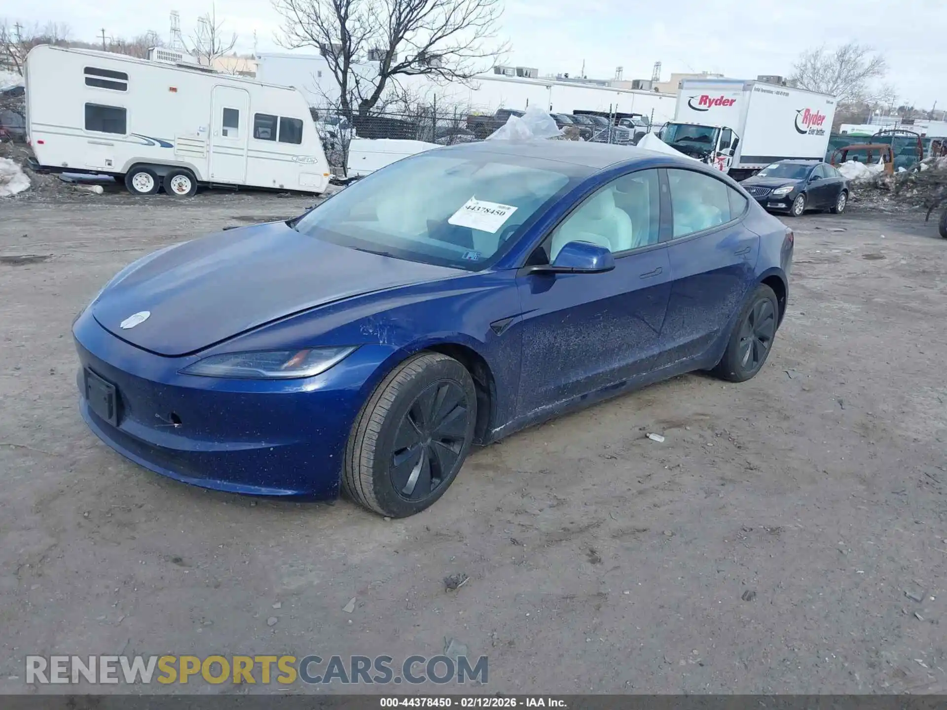 2 Photograph of a damaged car 5YJ3E1EB5RF806591 TESLA MODEL 3 2024