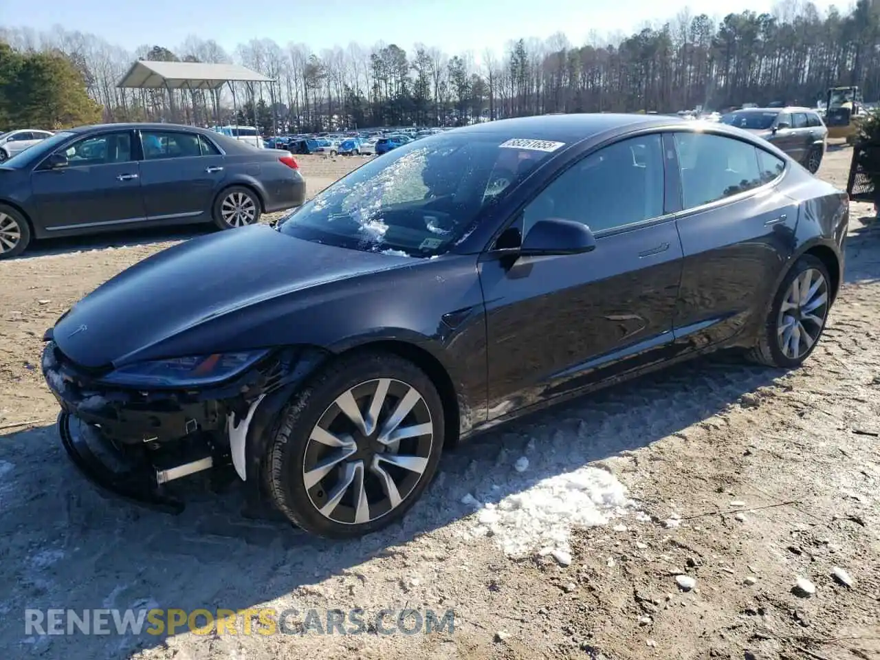 1 Photograph of a damaged car 5YJ3E1EB5RF808955 TESLA MODEL 3 2024