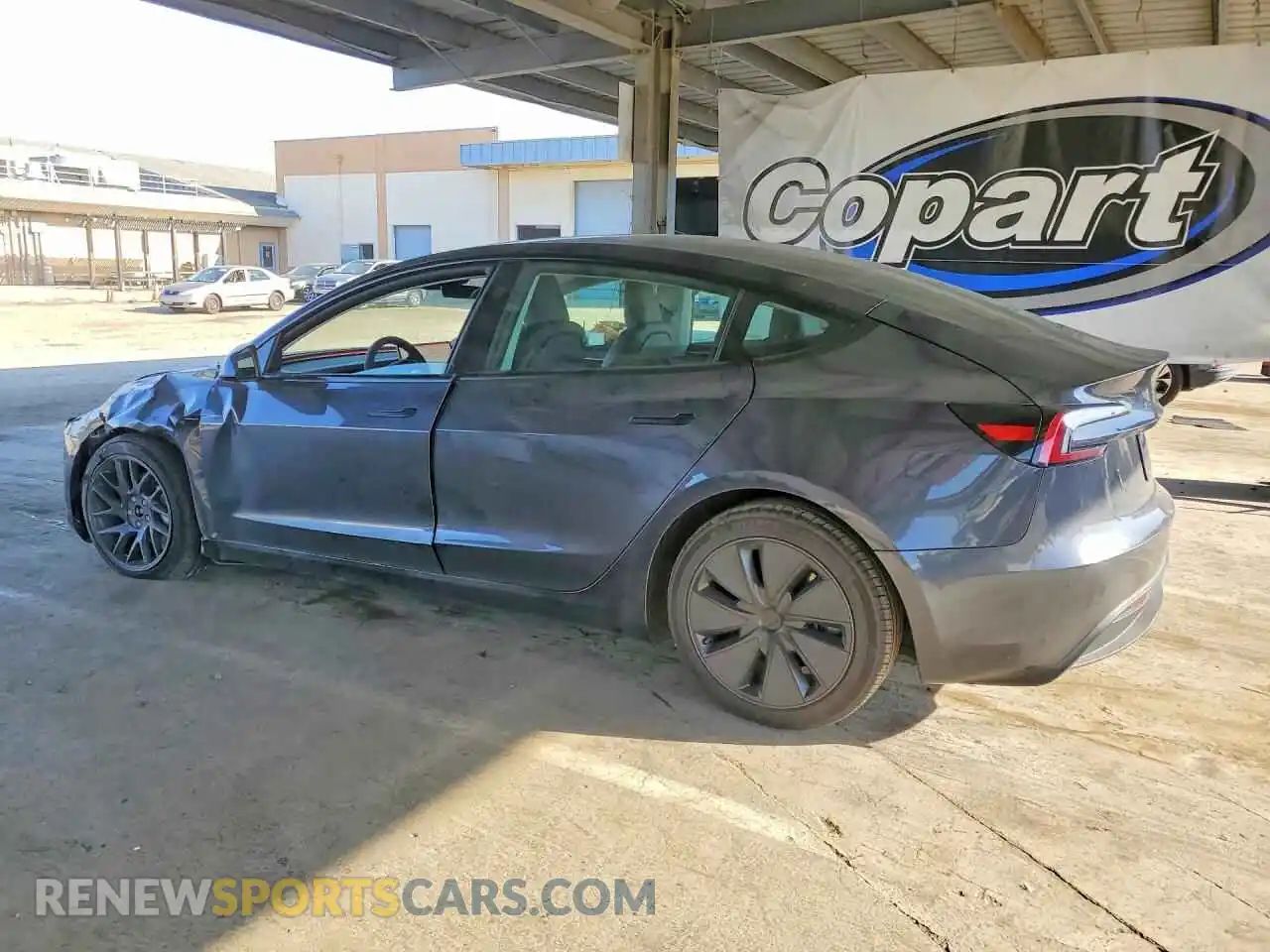 2 Photograph of a damaged car 5YJ3E1EB5RF809829 TESLA MODEL 3 2024