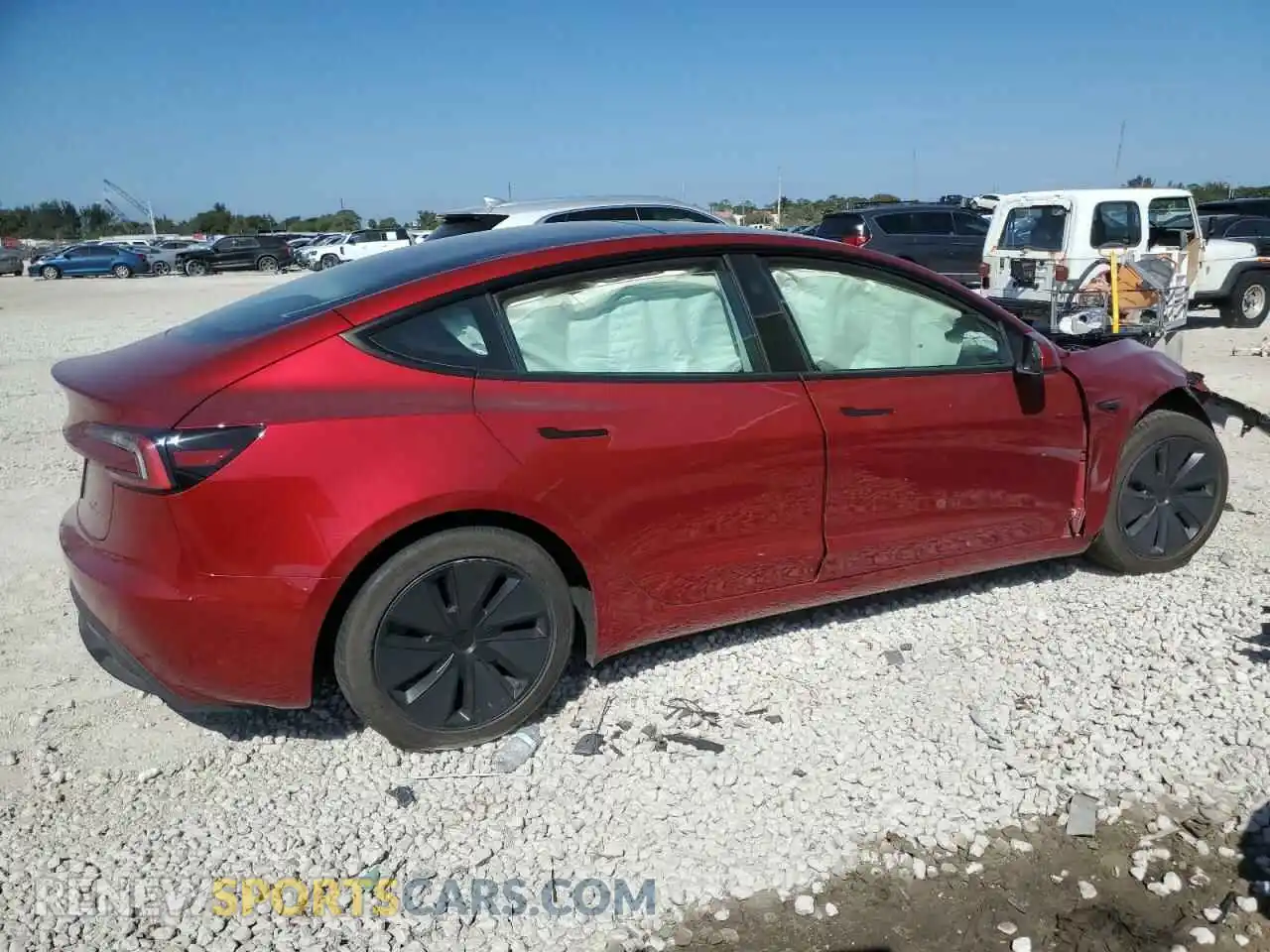3 Photograph of a damaged car 5YJ3E1EB5RF813234 TESLA MODEL 3 2024