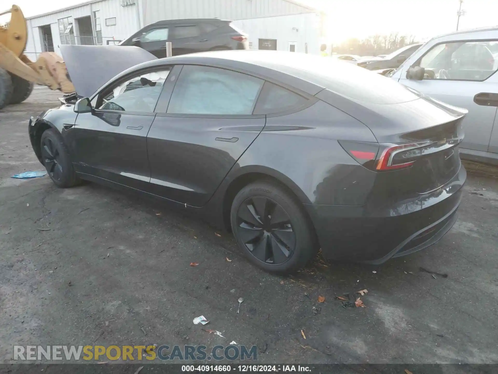 3 Photograph of a damaged car 5YJ3E1EB5RF832446 TESLA MODEL 3 2024