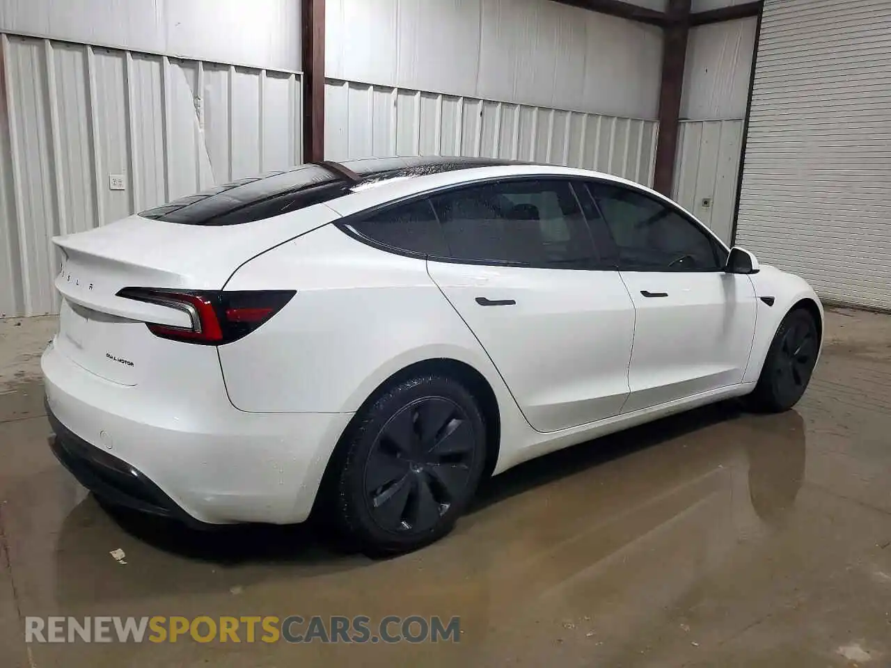 3 Photograph of a damaged car 5YJ3E1EB6RF743551 TESLA MODEL 3 2024