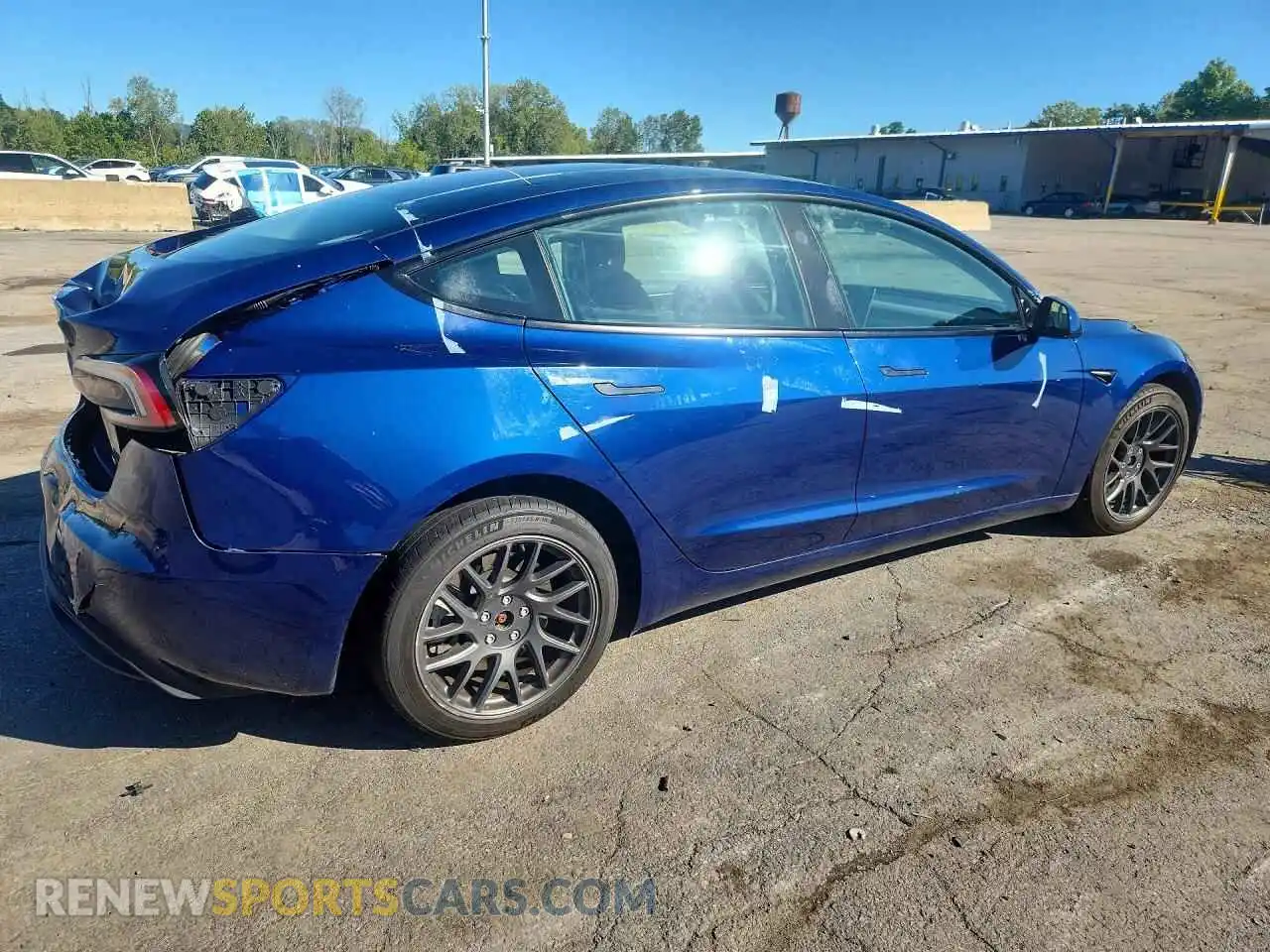 3 fotografías del automóvil dañado 5YJ3E1EB6RF795679 TESLA MODEL 3 2024