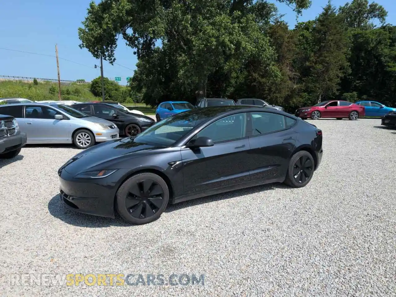 2 Photograph of a damaged car 5YJ3E1EB6RF796279 TESLA MODEL 3 2024
