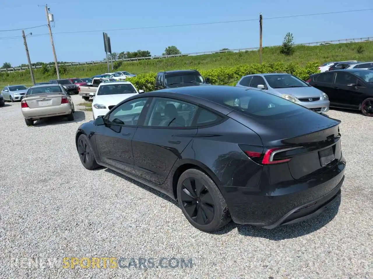3 Photograph of a damaged car 5YJ3E1EB6RF796279 TESLA MODEL 3 2024