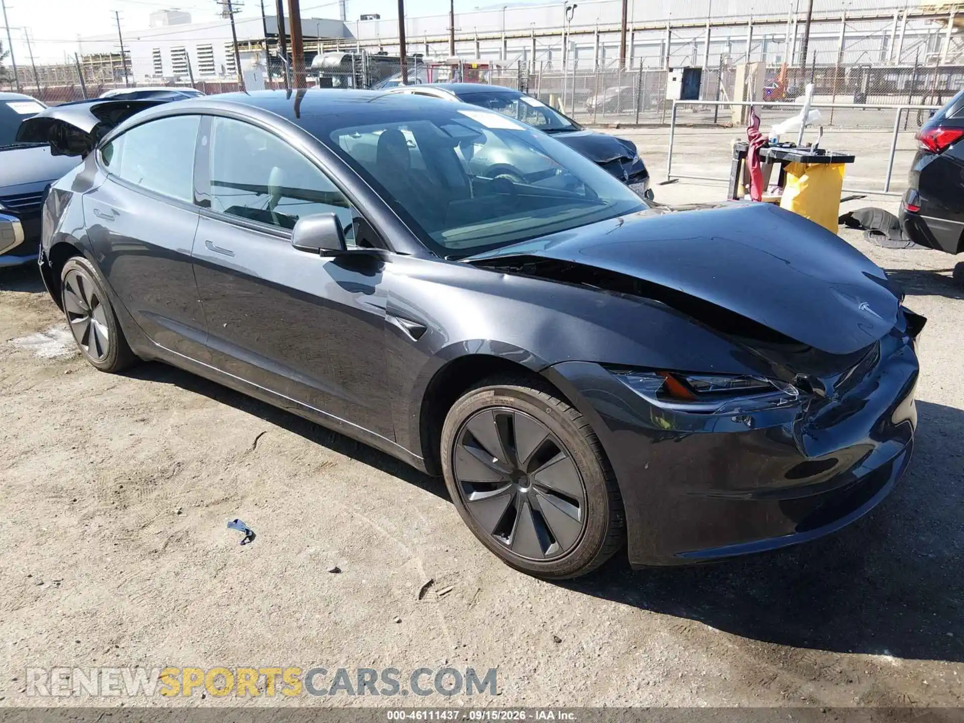 1 Photograph of a damaged car 5YJ3E1EB6RF814716 TESLA MODEL 3 2024