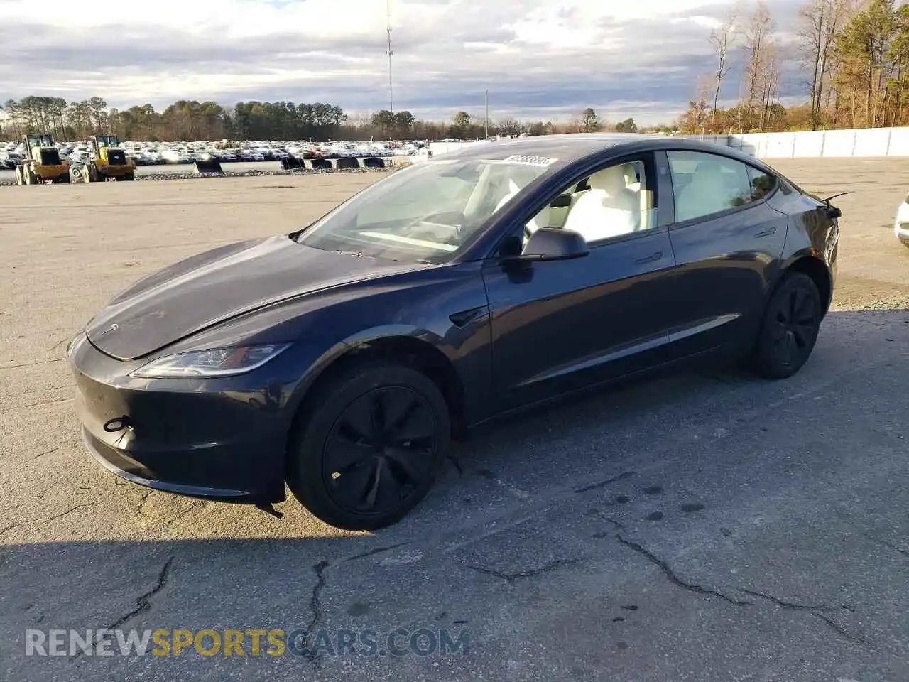 1 Photograph of a damaged car 5YJ3E1EB6RF815767 TESLA MODEL 3 2024