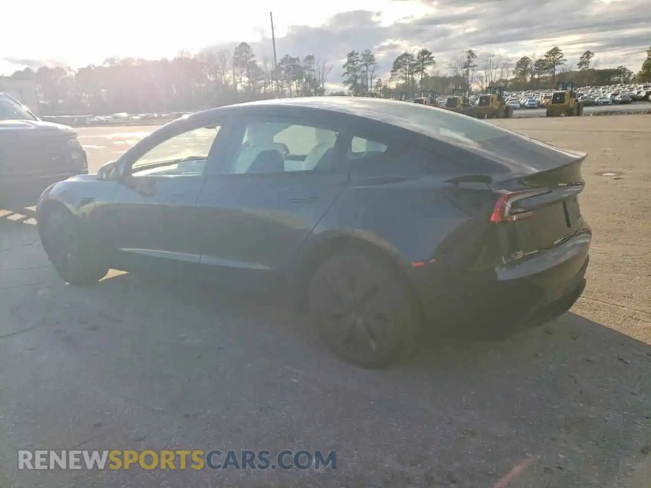 2 Photograph of a damaged car 5YJ3E1EB6RF815767 TESLA MODEL 3 2024