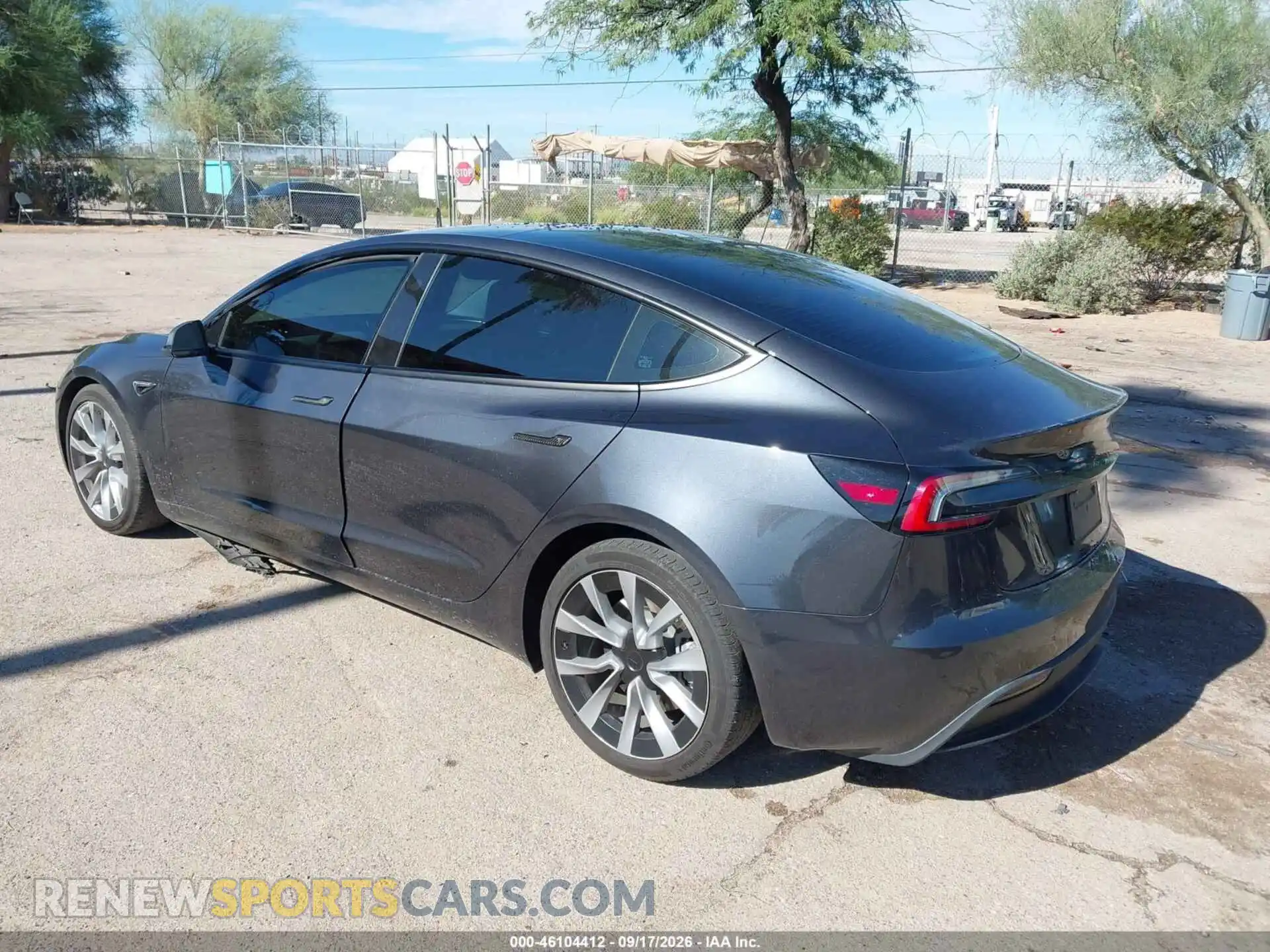 3 Photograph of a damaged car 5YJ3E1EB7RF724877 TESLA MODEL 3 2024