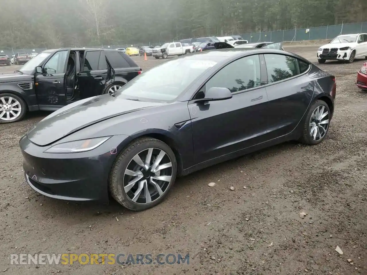 1 Photograph of a damaged car 5YJ3E1EB7RF794234 TESLA MODEL 3 2024
