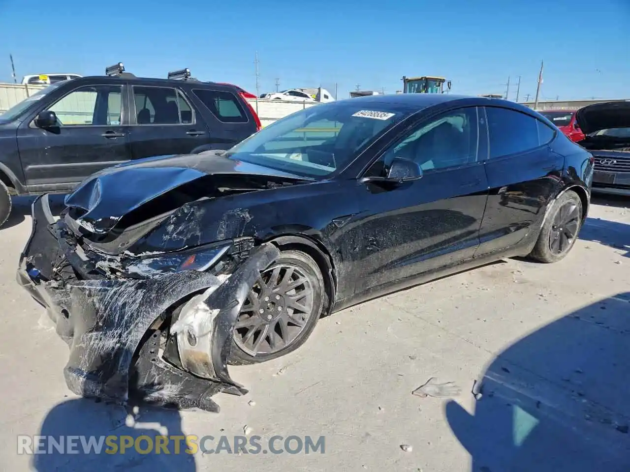 1 Photograph of a damaged car 5YJ3E1EB7RF810979 TESLA MODEL 3 2024