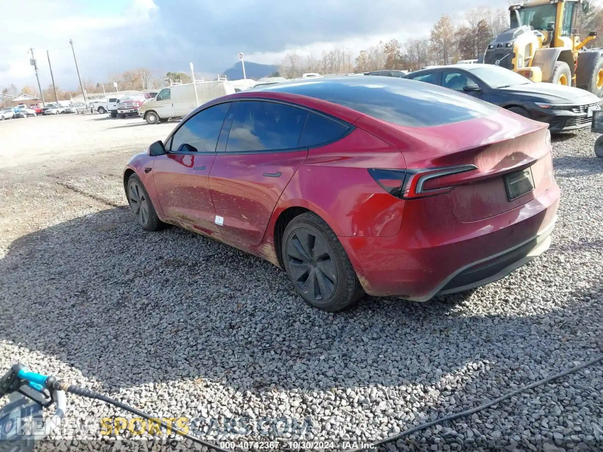 3 Photograph of a damaged car 5YJ3E1EB7RF812411 TESLA MODEL 3 2024
