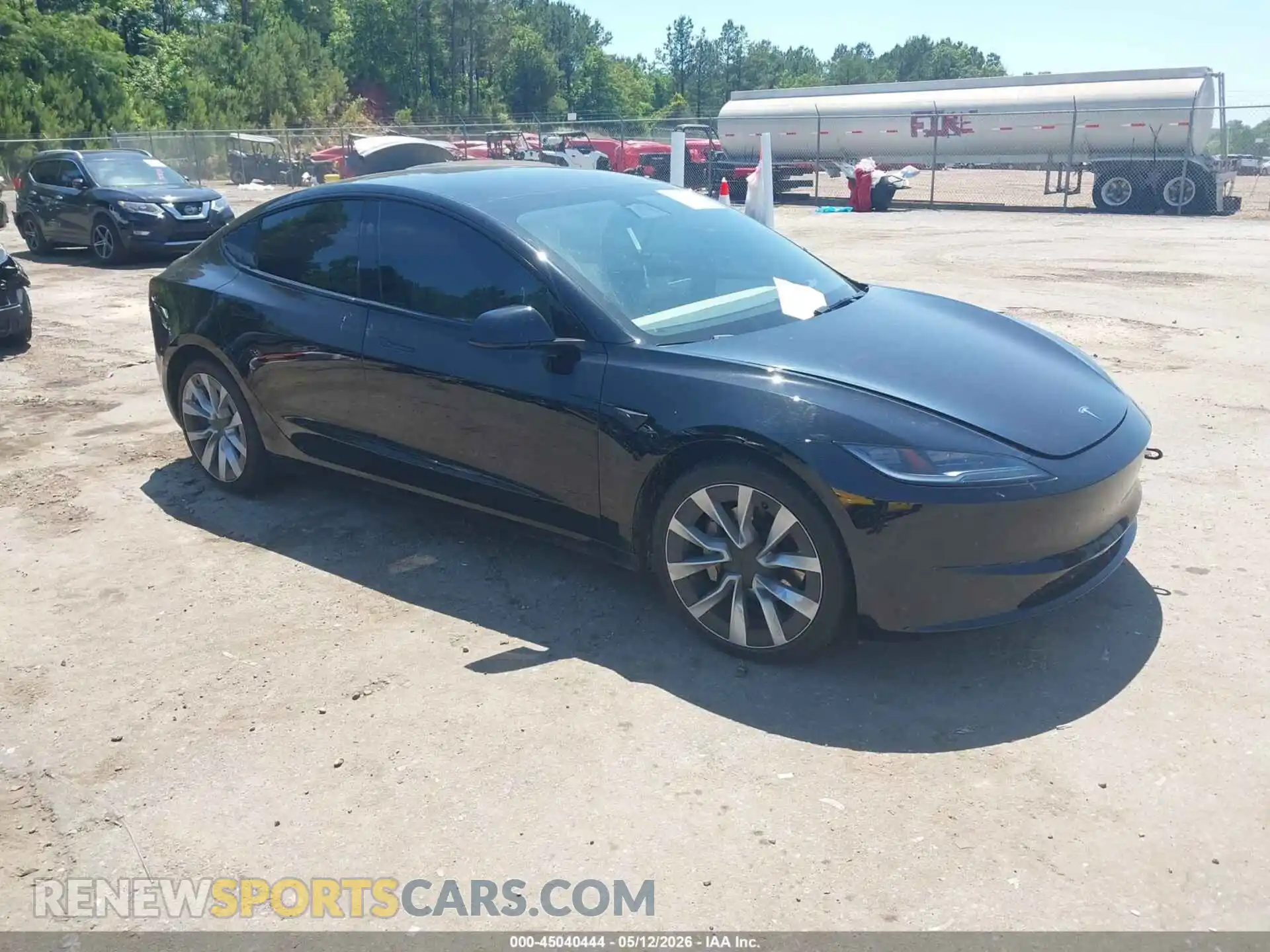 1 Photograph of a damaged car 5YJ3E1EB7RF814840 TESLA MODEL 3 2024