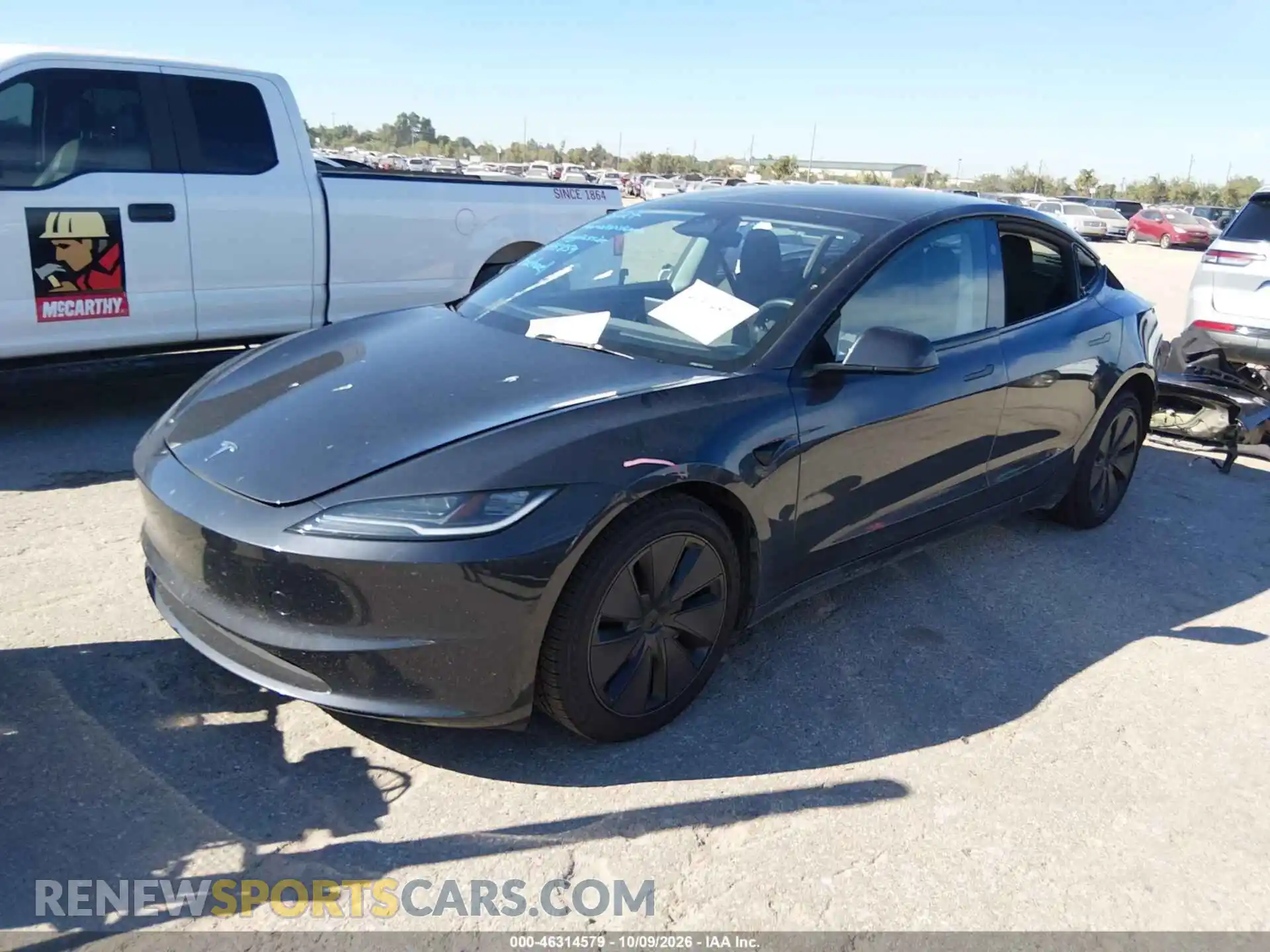 2 Фотография поврежденного автомобиля 5YJ3E1EB7RF845859 TESLA MODEL 3 2024