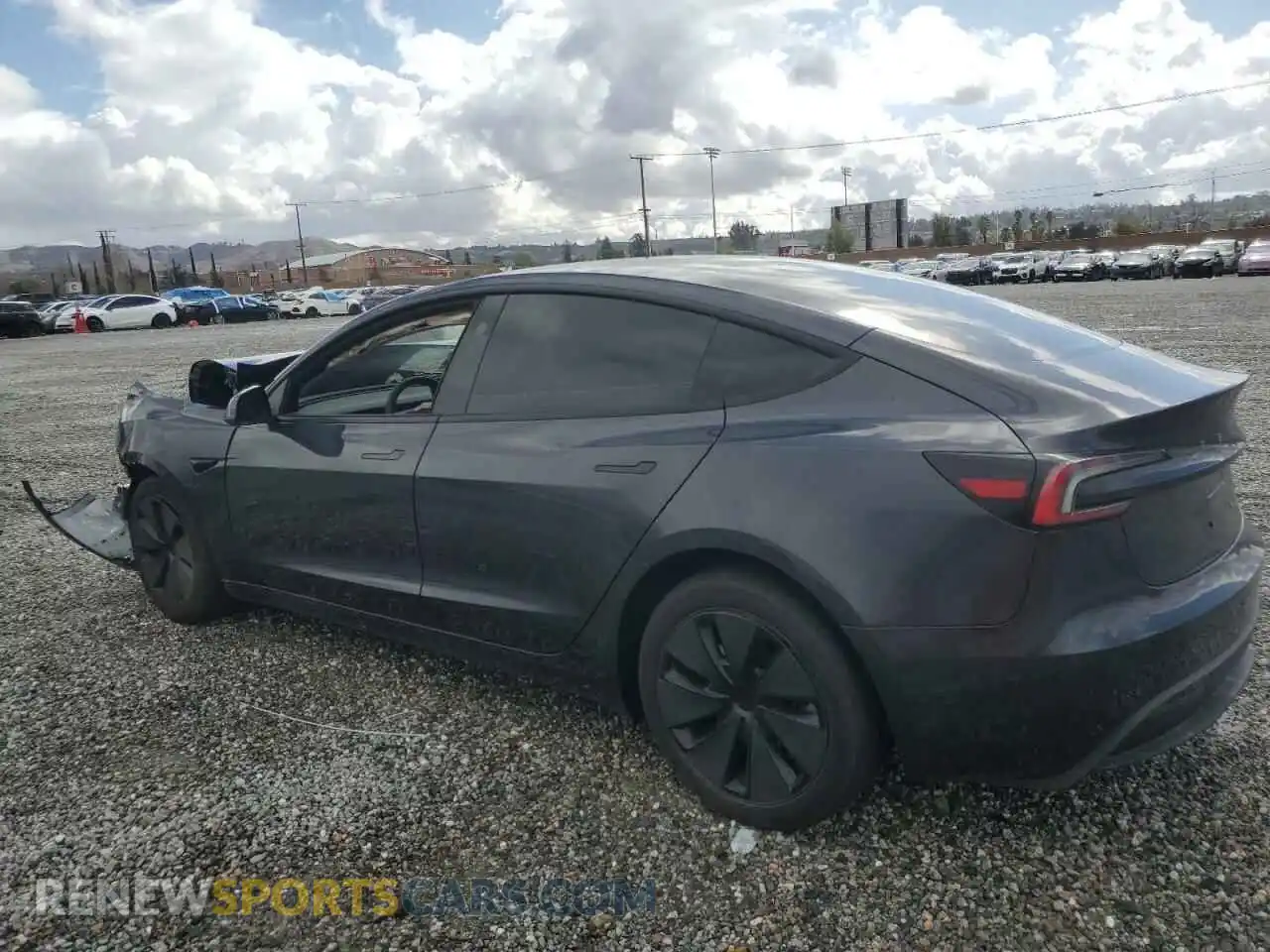 2 Photograph of a damaged car 5YJ3E1EB7RF848325 TESLA MODEL 3 2024