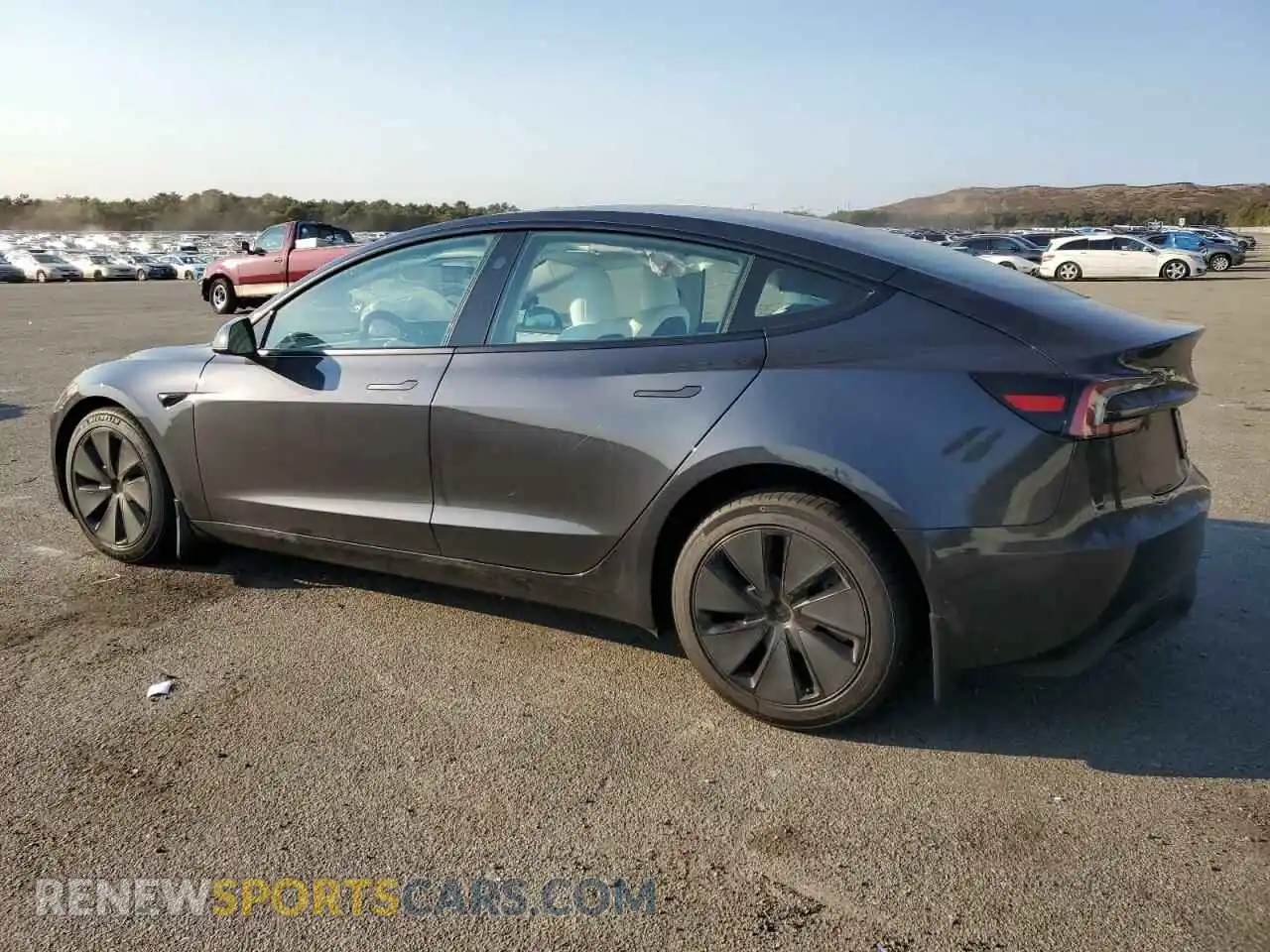 2 Photograph of a damaged car 5YJ3E1EB7RF859907 TESLA MODEL 3 2024