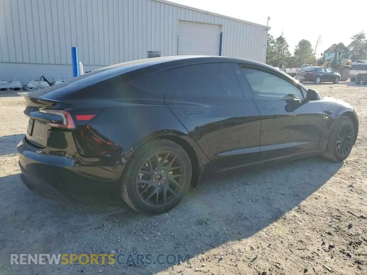 3 Photograph of a damaged car 5YJ3E1EB8RF756012 TESLA MODEL 3 2024