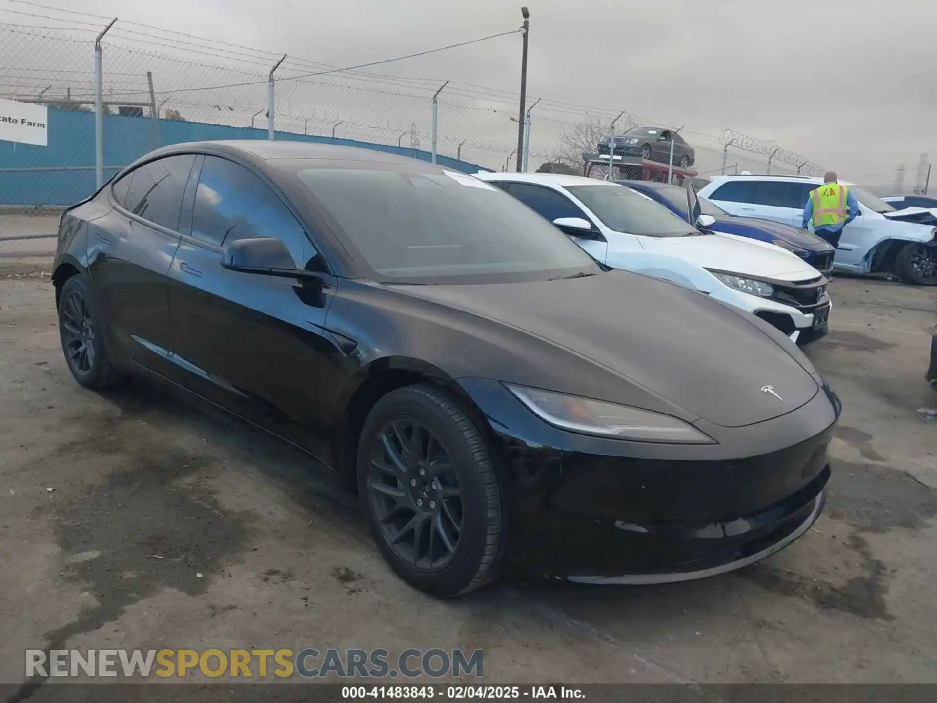 1 Фотография поврежденного автомобиля 5YJ3E1EB8RF789477 TESLA MODEL 3 2024