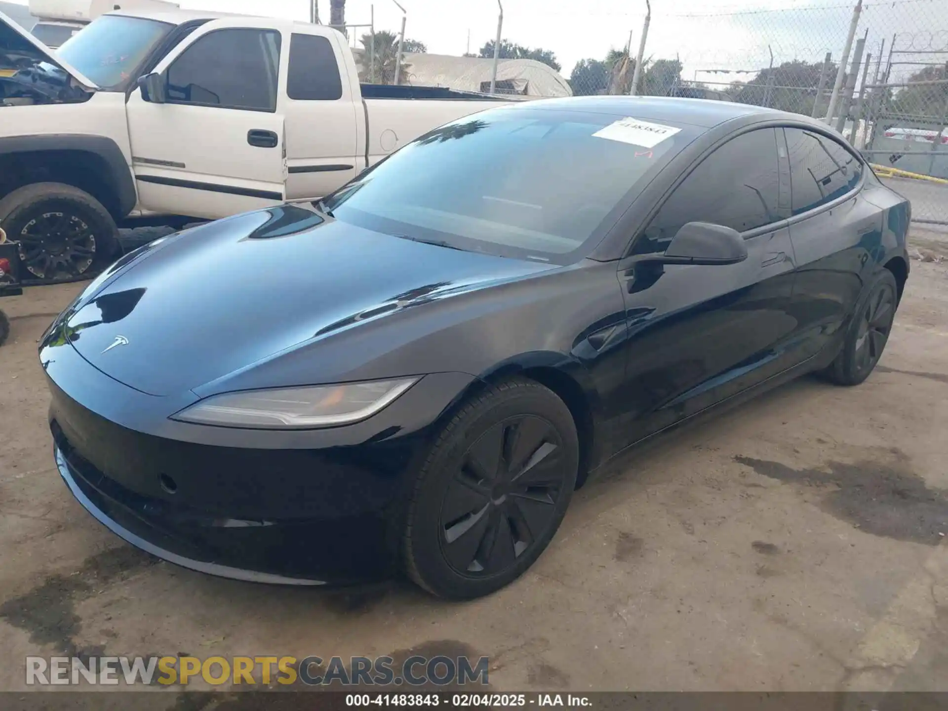 2 Фотография поврежденного автомобиля 5YJ3E1EB8RF789477 TESLA MODEL 3 2024