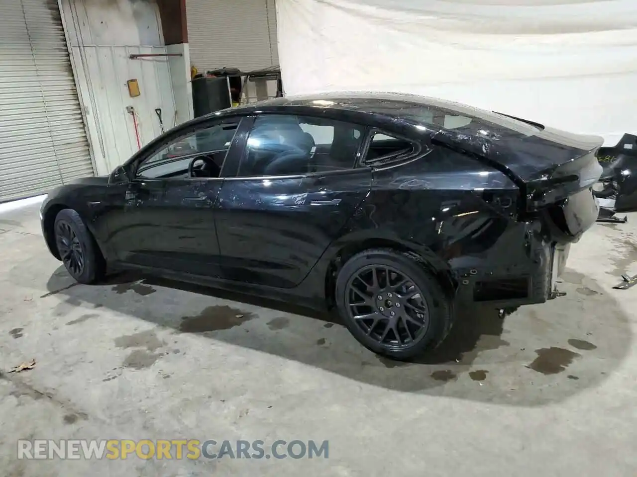 2 Photograph of a damaged car 5YJ3E1EB8RF793027 TESLA MODEL 3 2024