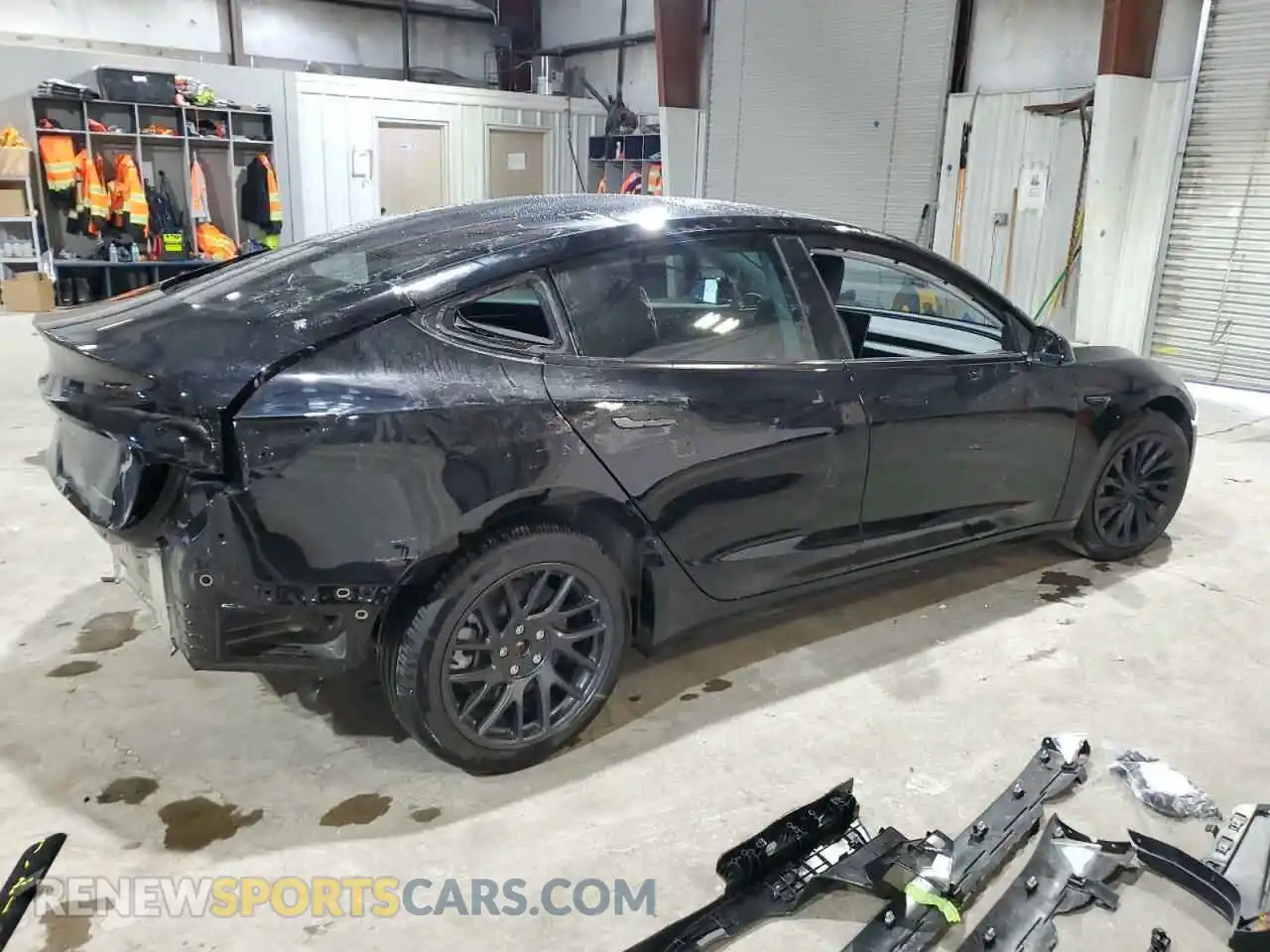 3 Photograph of a damaged car 5YJ3E1EB8RF793027 TESLA MODEL 3 2024