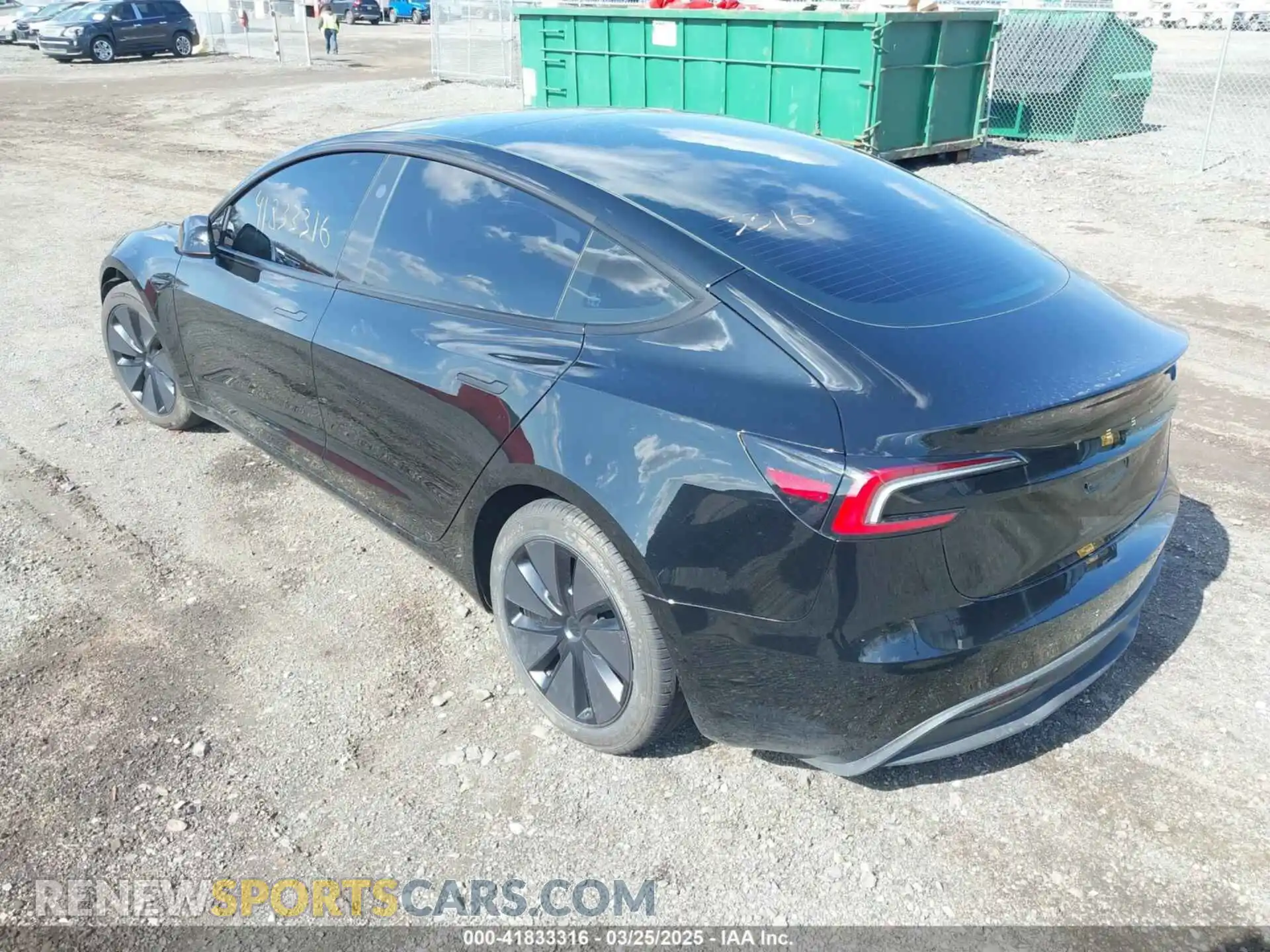 3 Photograph of a damaged car 5YJ3E1EB8RF793156 TESLA MODEL 3 2024