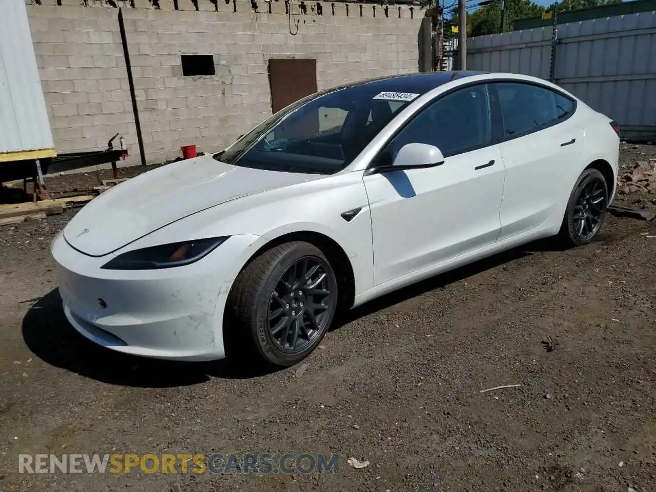 1 Photograph of a damaged car 5YJ3E1EB8RF797336 TESLA MODEL 3 2024