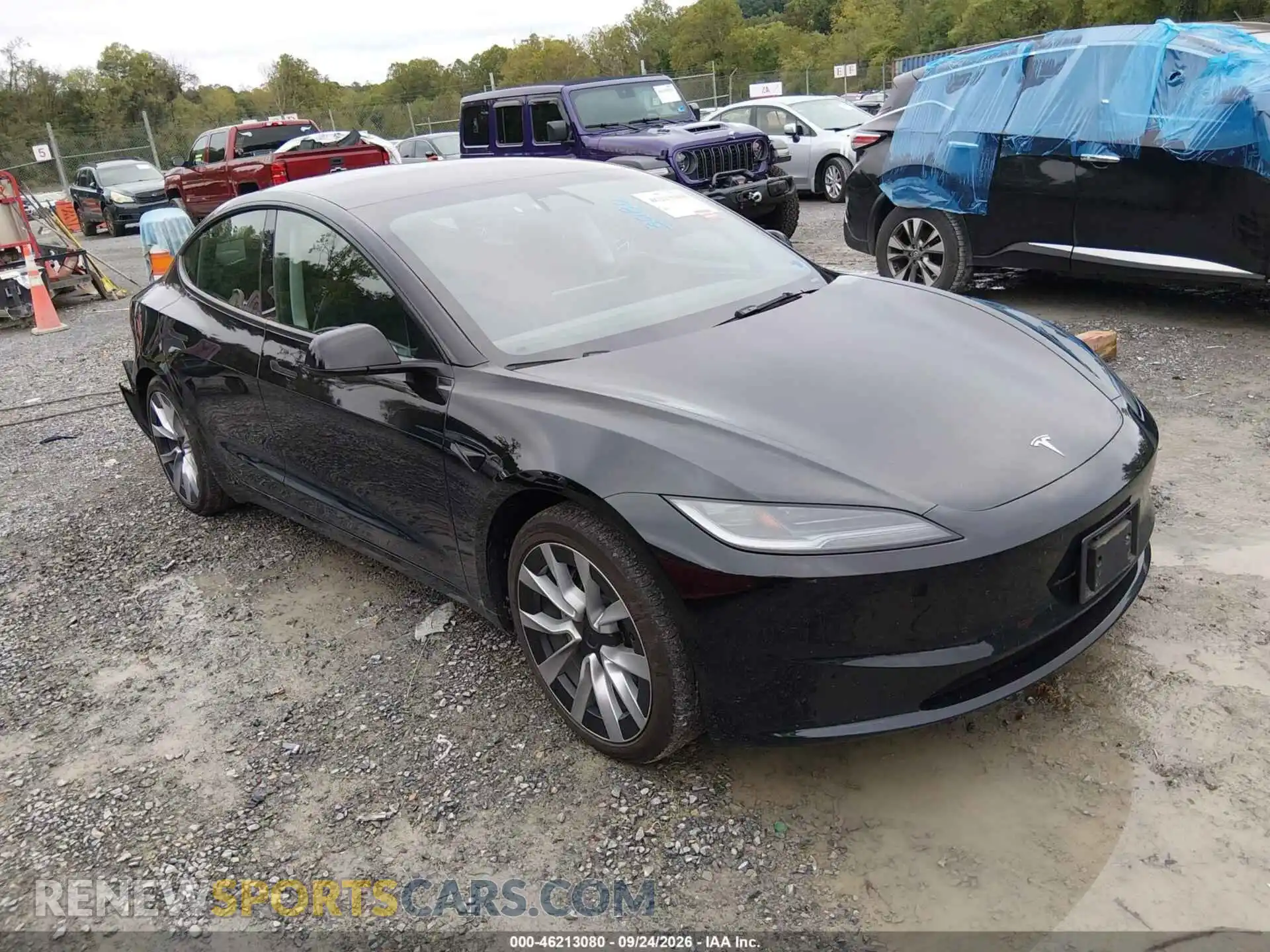 1 fotografías del automóvil dañado 5YJ3E1EB9RF731782 TESLA MODEL 3 2024