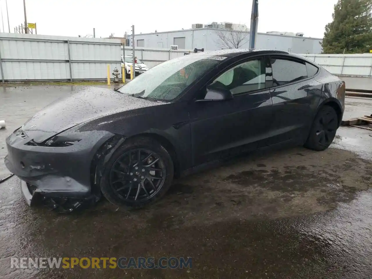 1 Photograph of a damaged car 5YJ3E1EB9RF735475 TESLA MODEL 3 2024