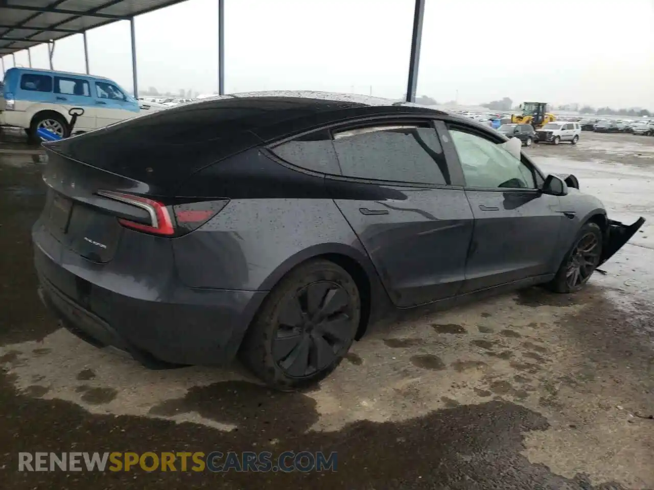 3 Photograph of a damaged car 5YJ3E1EB9RF735475 TESLA MODEL 3 2024