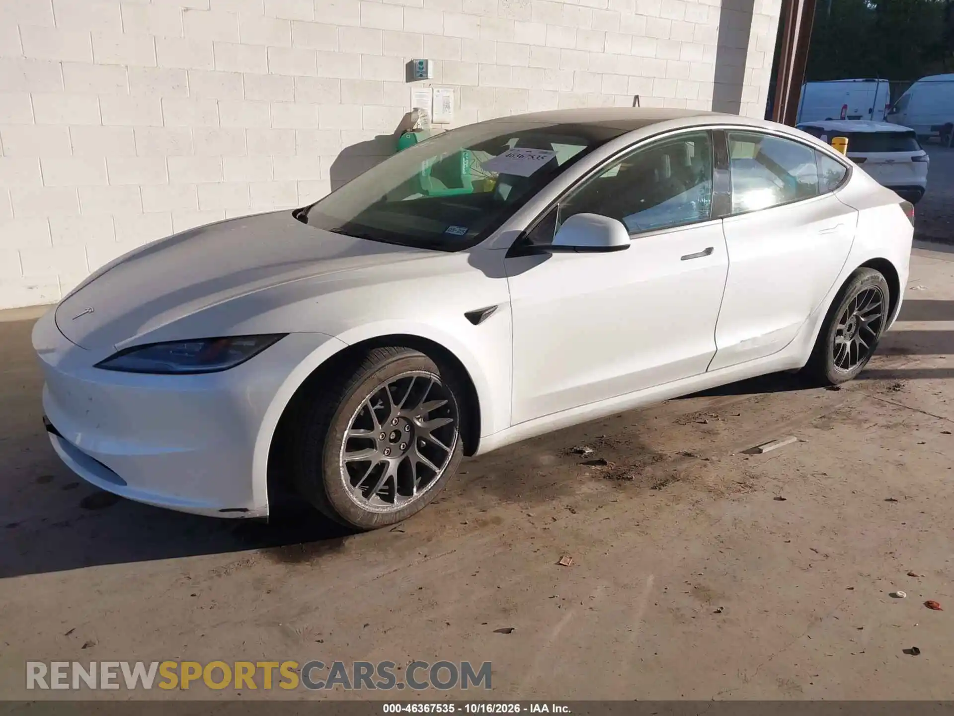2 Photograph of a damaged car 5YJ3E1EB9RF740093 TESLA MODEL 3 2024