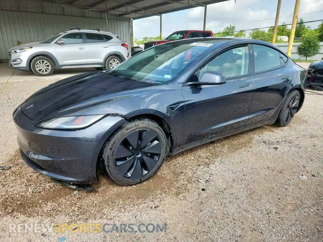 1 Photograph of a damaged car 5YJ3E1EB9RF745472 TESLA MODEL 3 2024