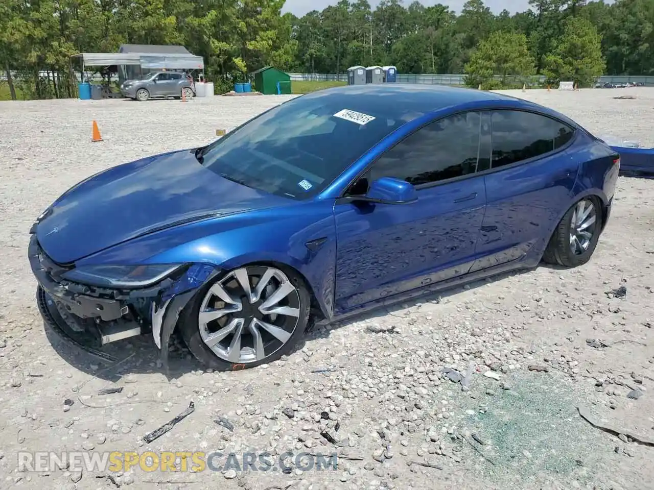 1 Photograph of a damaged car 5YJ3E1EB9RF798740 TESLA MODEL 3 2024
