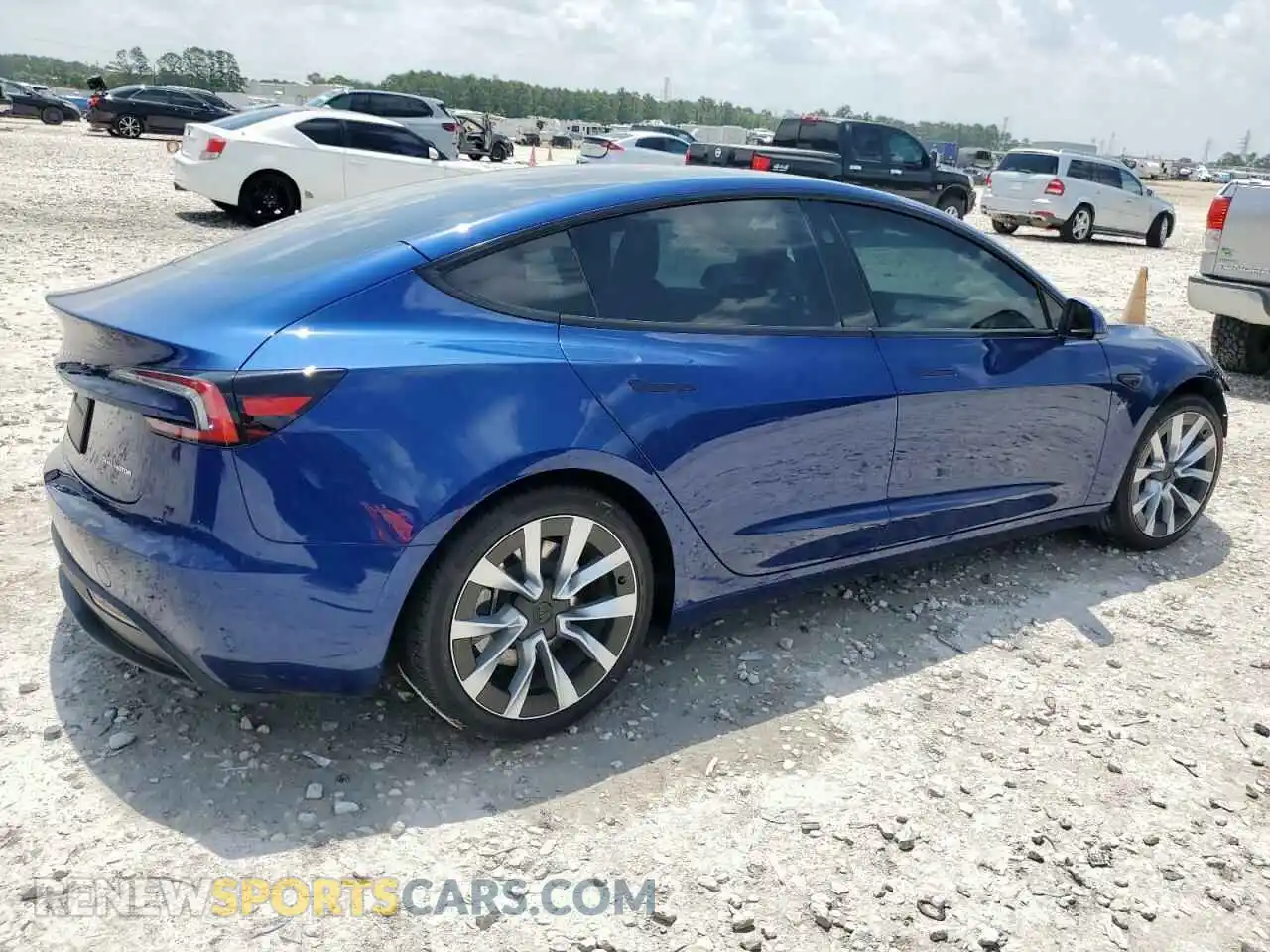 3 Photograph of a damaged car 5YJ3E1EB9RF798740 TESLA MODEL 3 2024