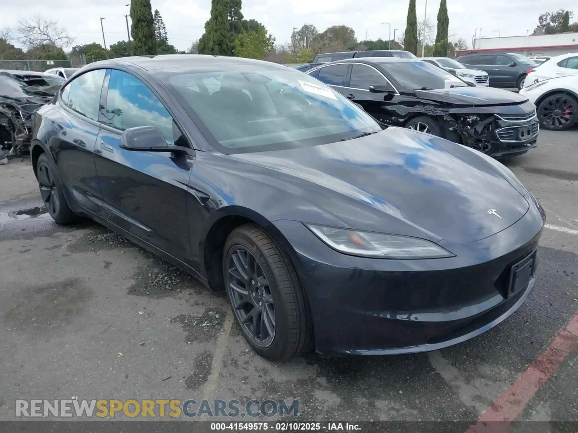 1 fotografías del automóvil dañado 5YJ3E1EBXRF754293 TESLA MODEL 3 2024