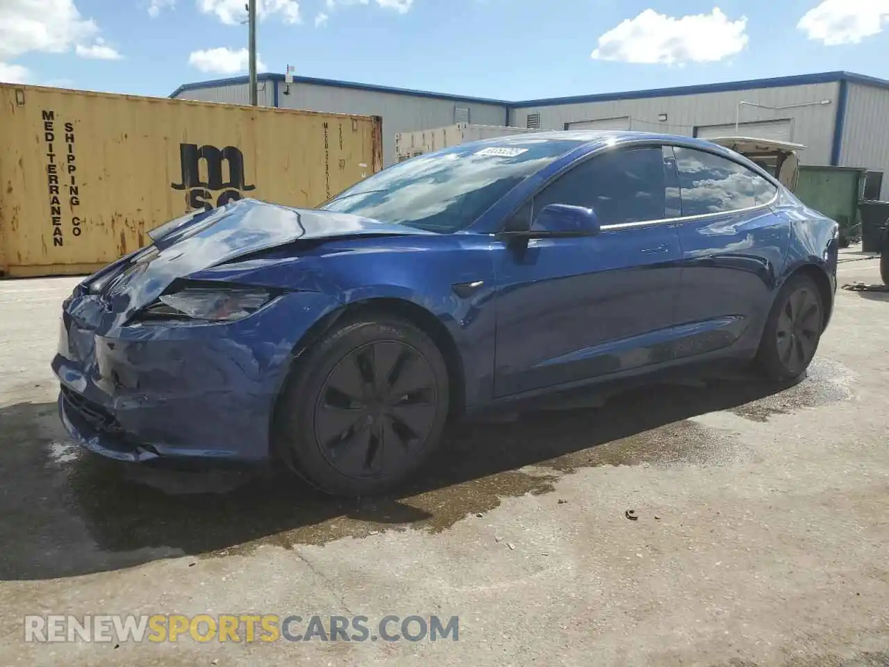 1 Photograph of a damaged car 5YJ3E1EBXRF759333 TESLA MODEL 3 2024