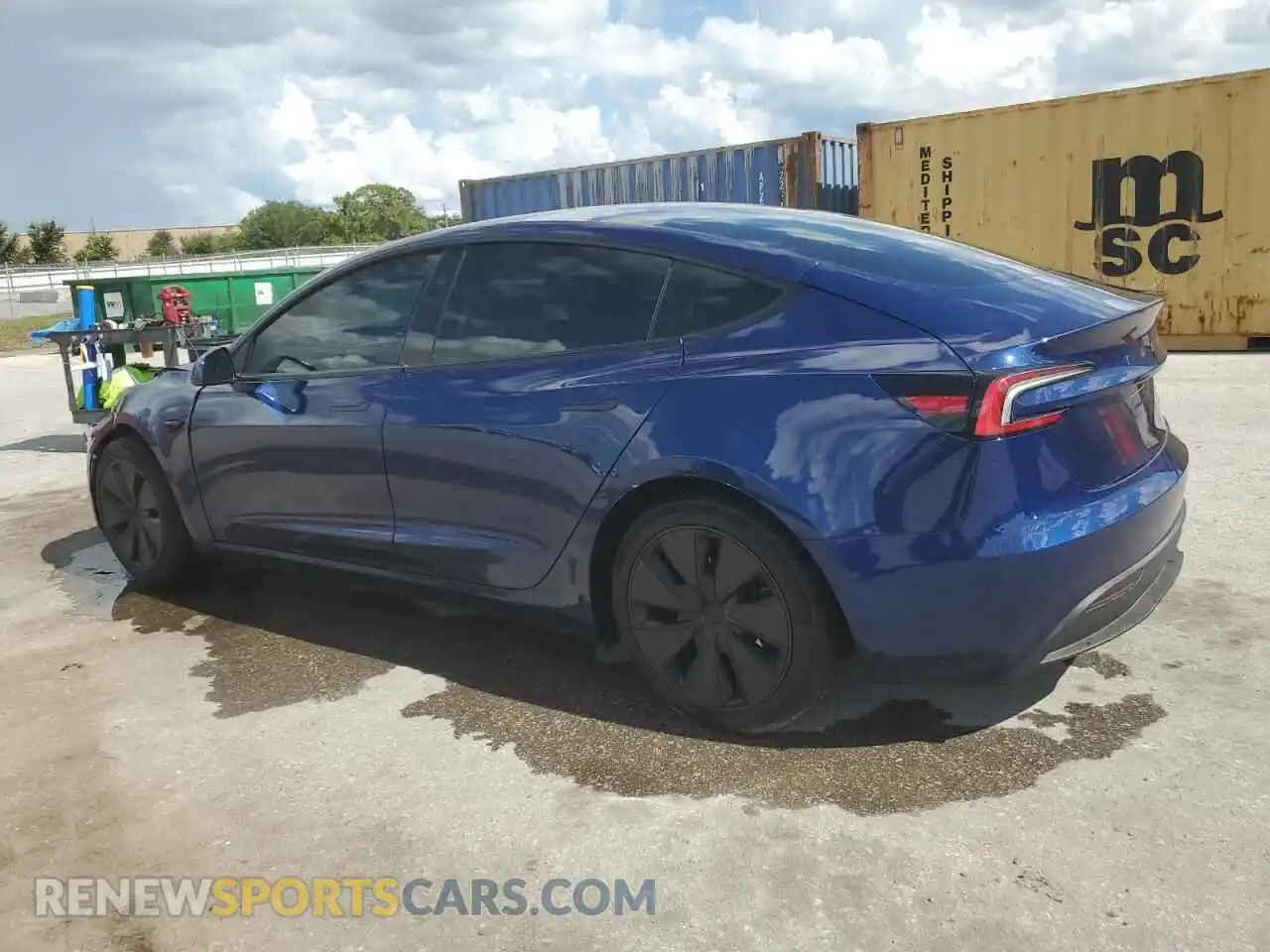 2 Photograph of a damaged car 5YJ3E1EBXRF759333 TESLA MODEL 3 2024