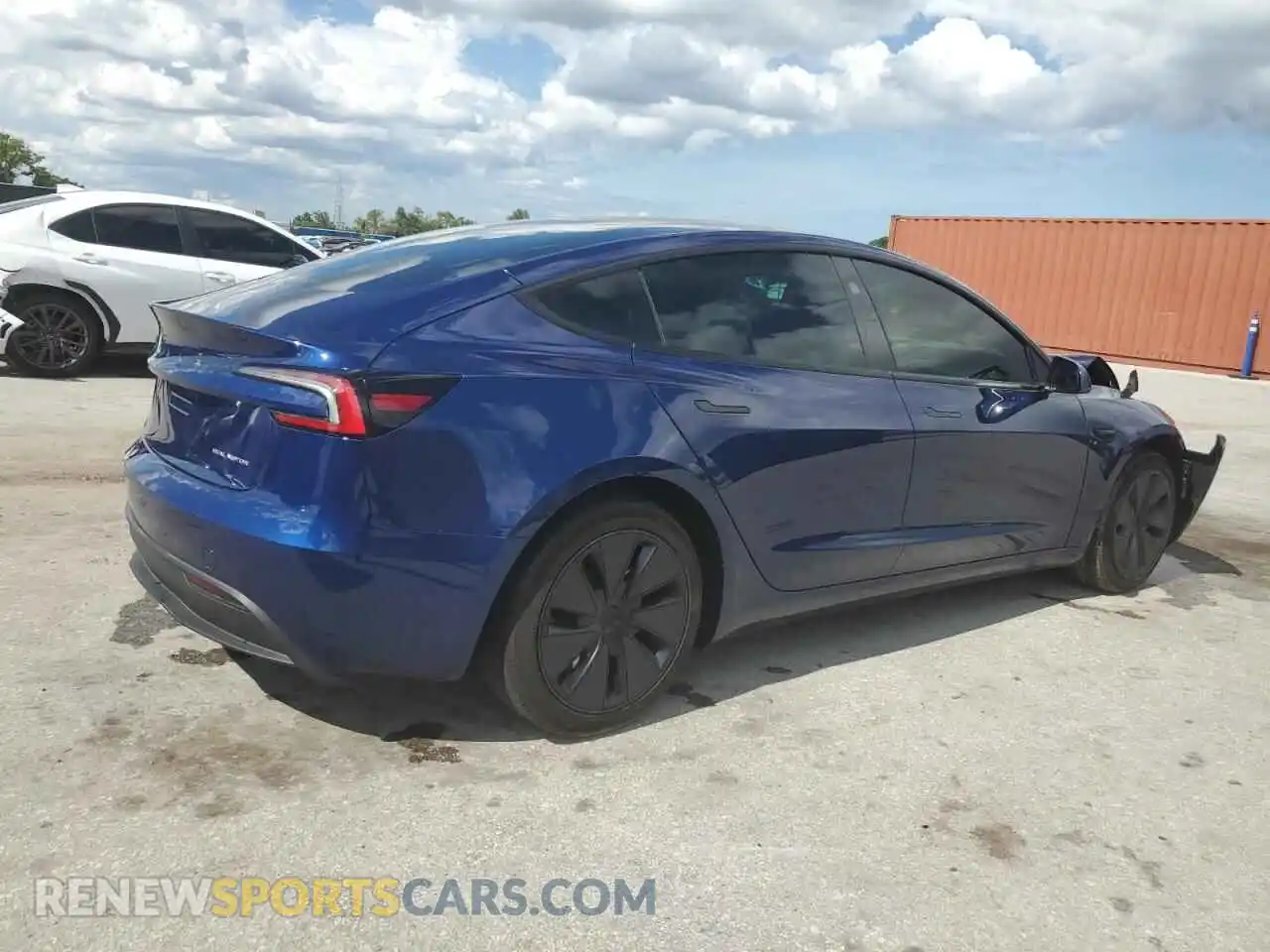 3 Photograph of a damaged car 5YJ3E1EBXRF759333 TESLA MODEL 3 2024