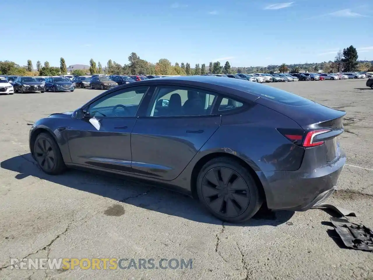2 Photograph of a damaged car 5YJ3E1EBXRF760286 TESLA MODEL 3 2024