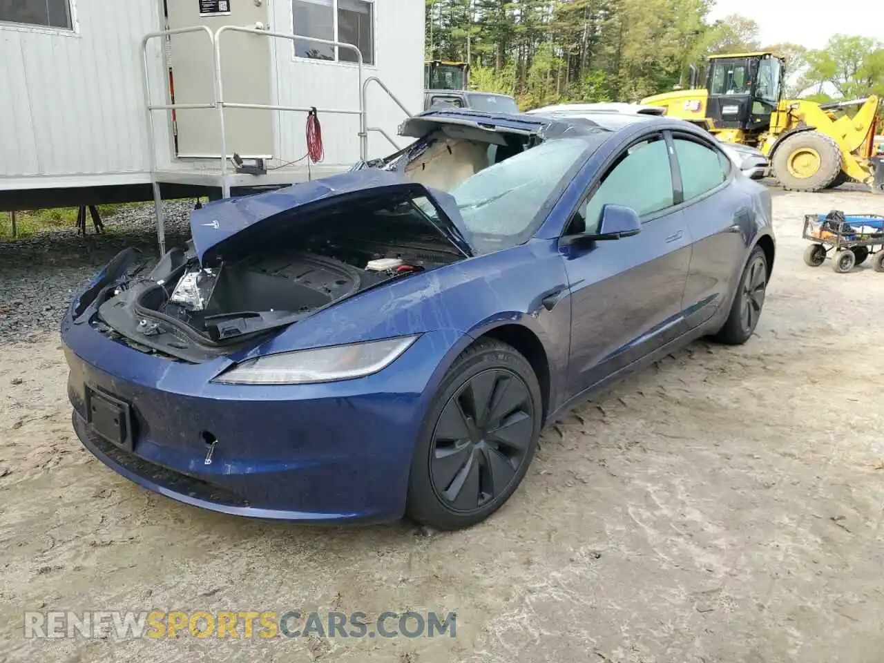 1 Photograph of a damaged car 5YJ3E1EBXRF769327 TESLA MODEL 3 2024